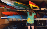 Sprint Racing Boat Storage
