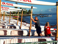 Outrigger: Boat storage
